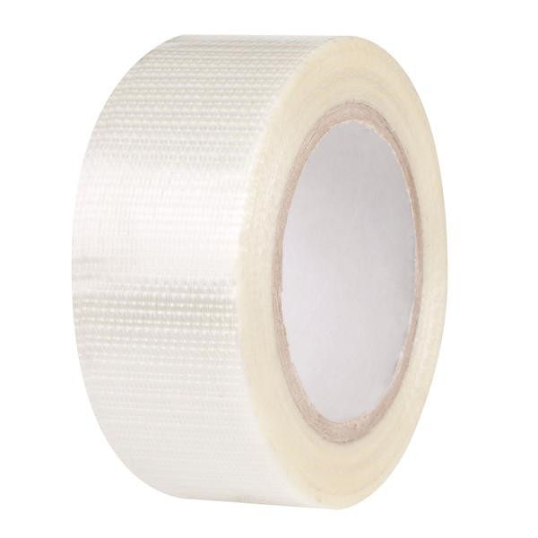 Fiberarmeret Tape - 19 mm x 50 m - 1 rulle - 48 stk