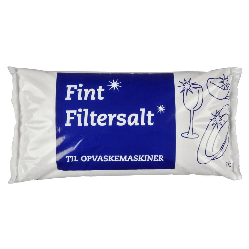 Filtersalt - Fint til opvaskemaskine - 2 kg - 6 stk