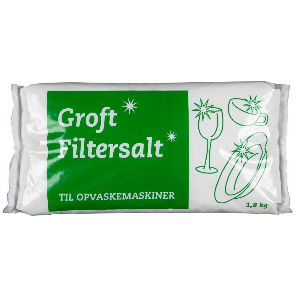 Groft filtersalt til opvaskemaskine - 1,8 kg - 6 stk