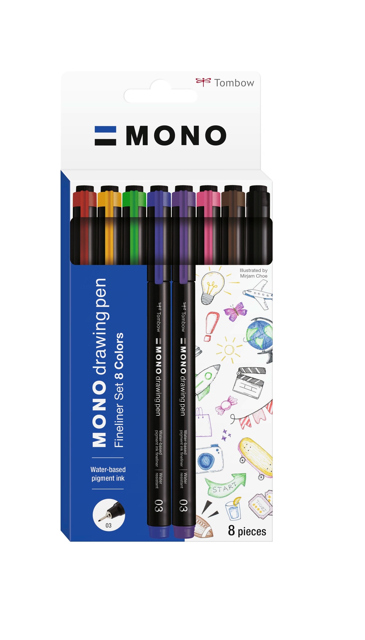 Tusser, Fineliner, Tombow MONO drawing 03 ass (8)