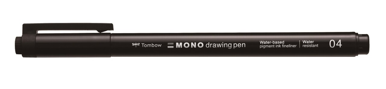 4 stk. Fineliner Tombow MONO drawing 04