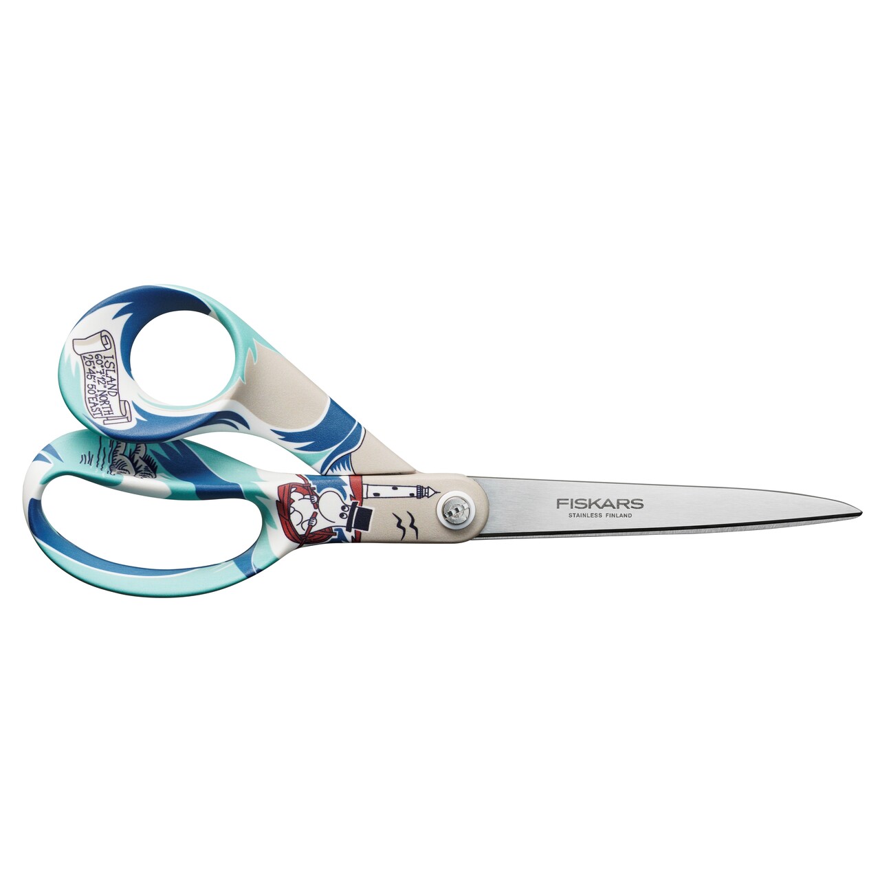 Fiskars Moomin universal saks 21cm Moominpappa