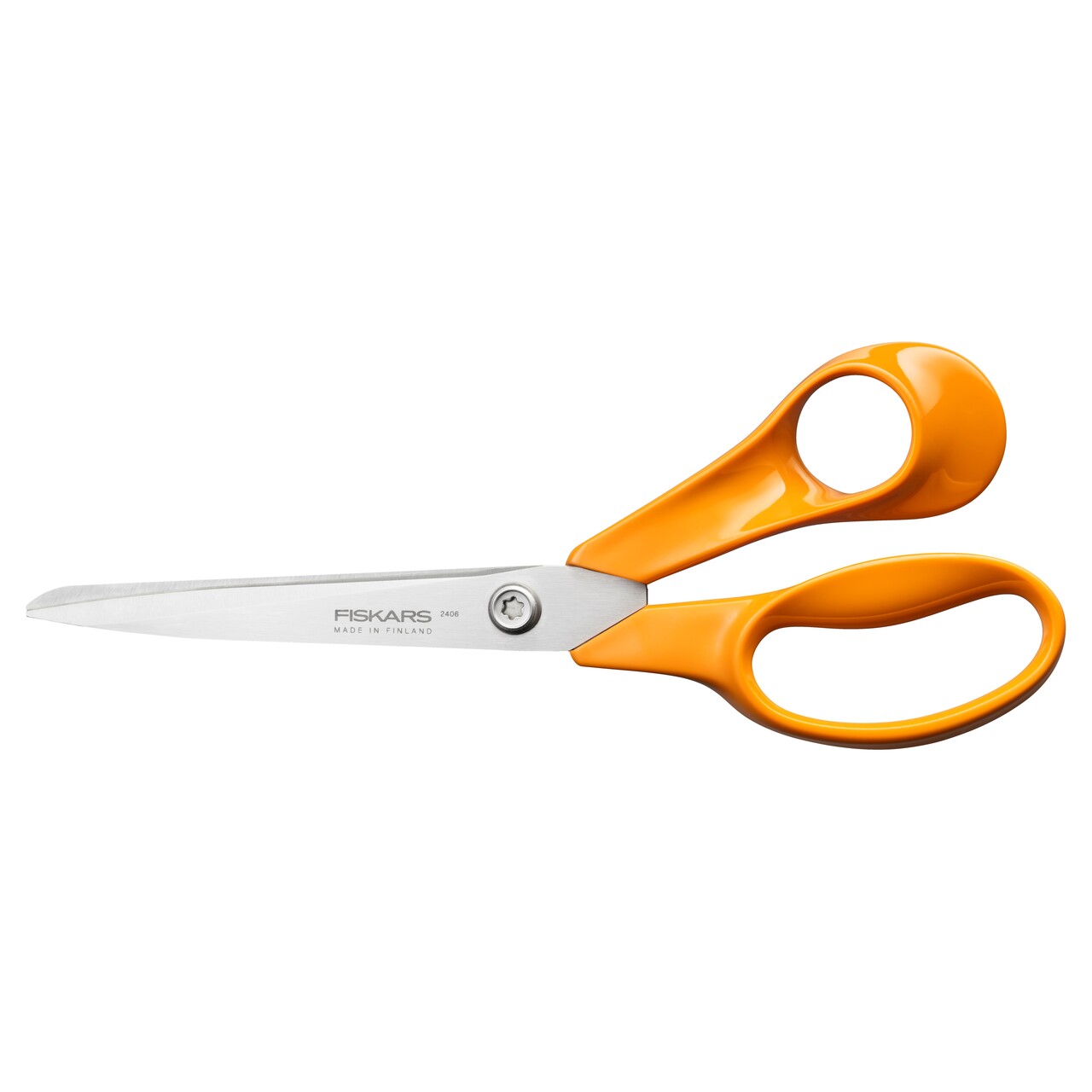 Saks, Fiskars, Universal, Orange, 21cm, Højre