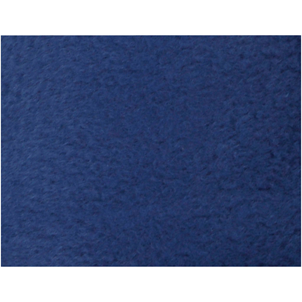 Fleece længde 125 cm bredde 150 cm blå | 200 g/m2