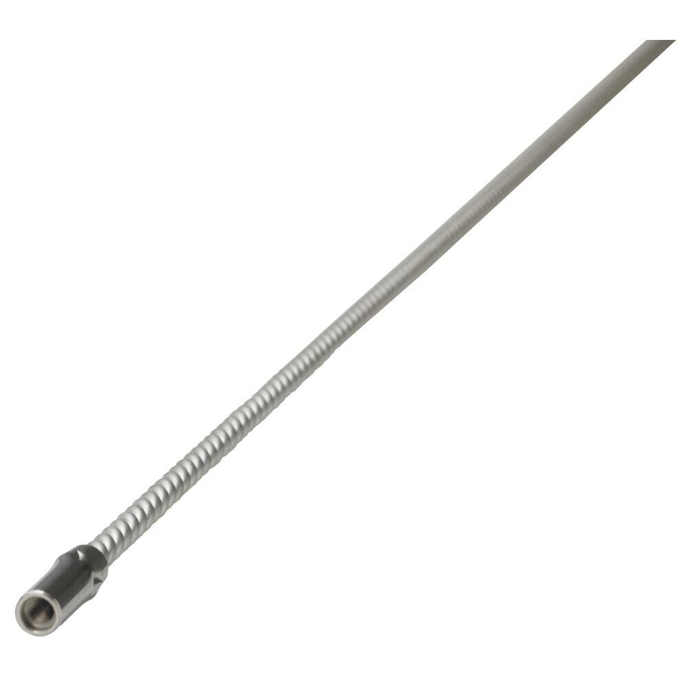 Fleksibelt skaft, Vikan, hvid, til rørrenser,75 cm