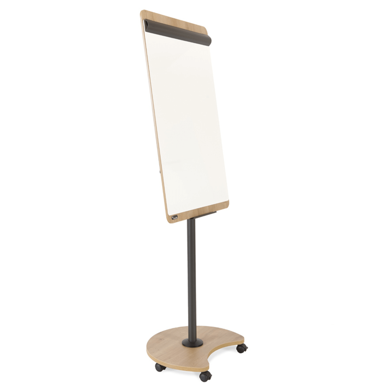 Flipchart Whiteboard på hjul natur fra Rocada