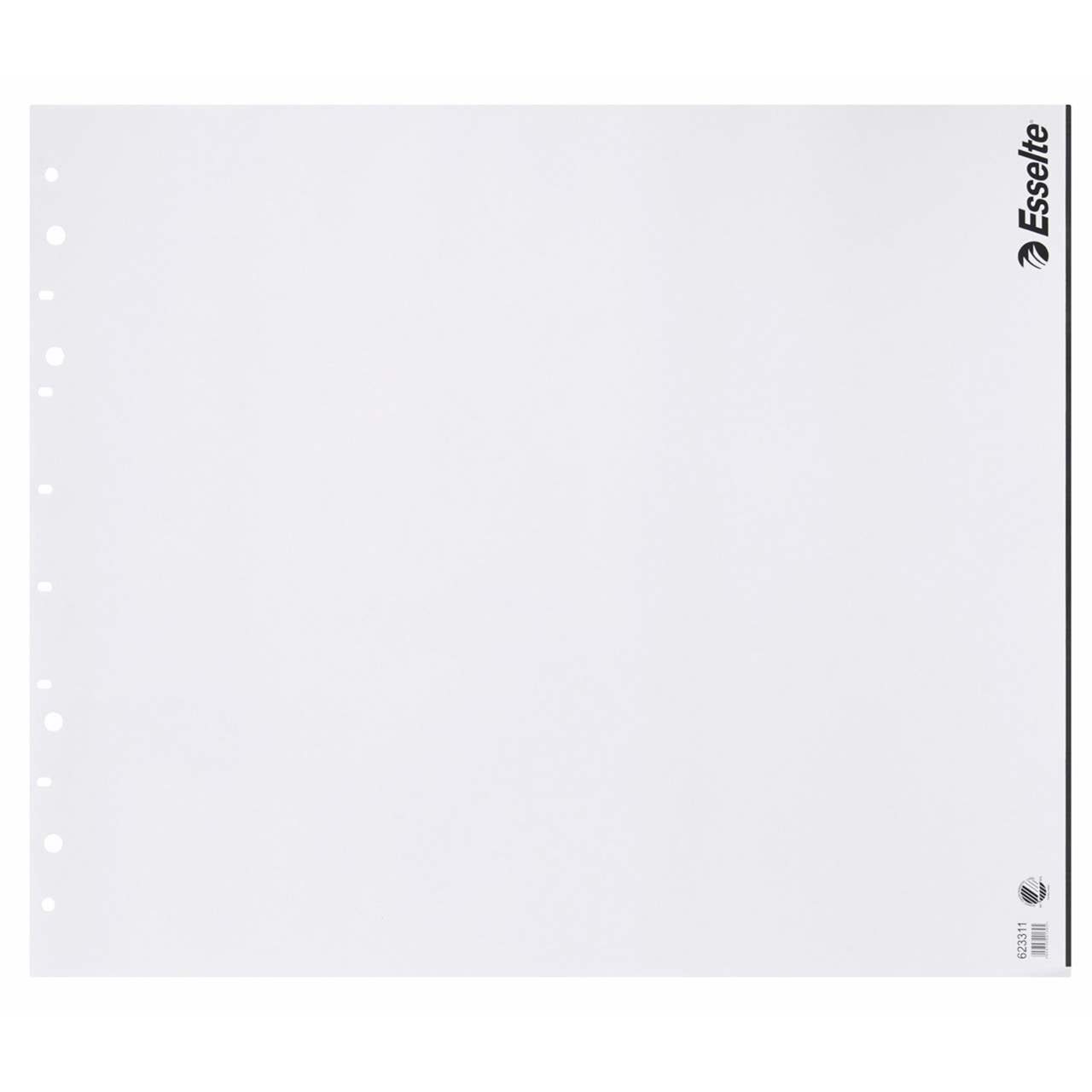 Flipoverpapir blank Esselte 72 x 85 cm - 2 blokke á 25 ark