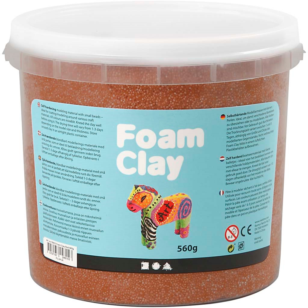Foam Clay brun 560 gram