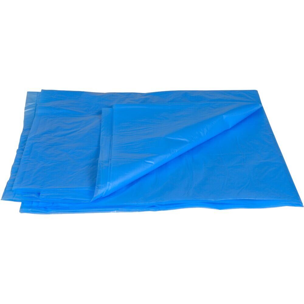 Foringspose - Blå HDPE virgin - 630/200x630 mm - 1/2 GN - 250 stk