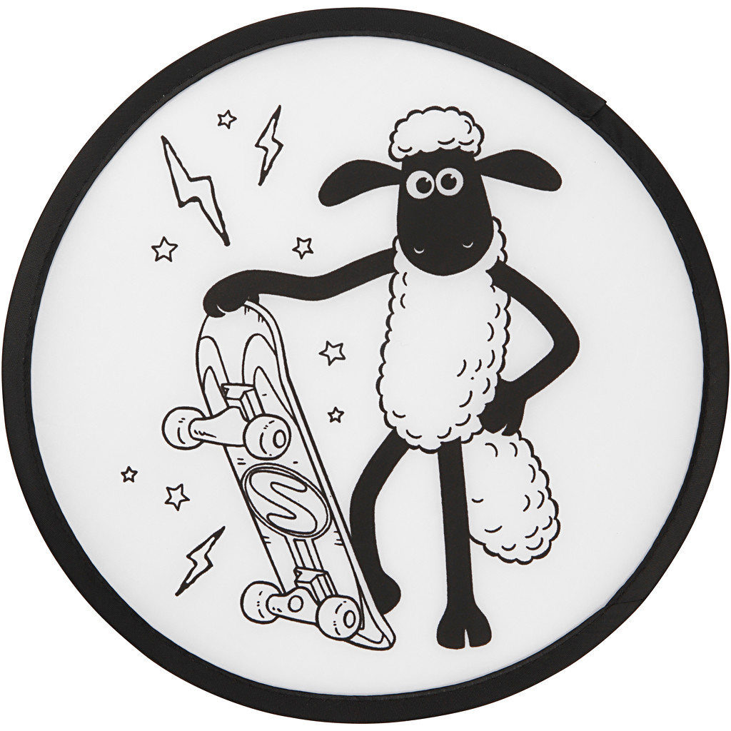 Frisbee, Frode Får, diam. 25 cm, 1stk.