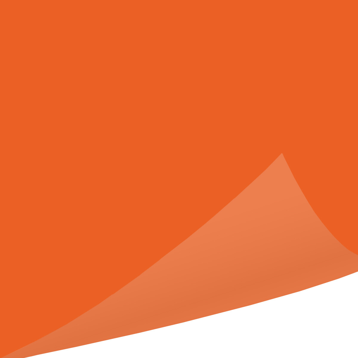 Frokostserviet - Bulkysoft 2-lags 1/4 fold - Orange - 33x33 cm - 2400 stk
