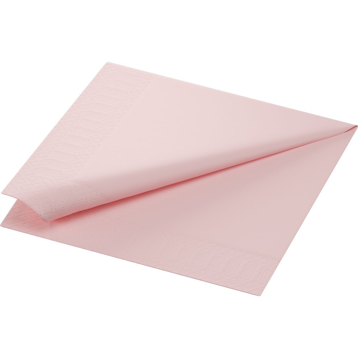 Frokostservietter Duni 3-lags 33x33cm mellow rose tissue - 1000 stk