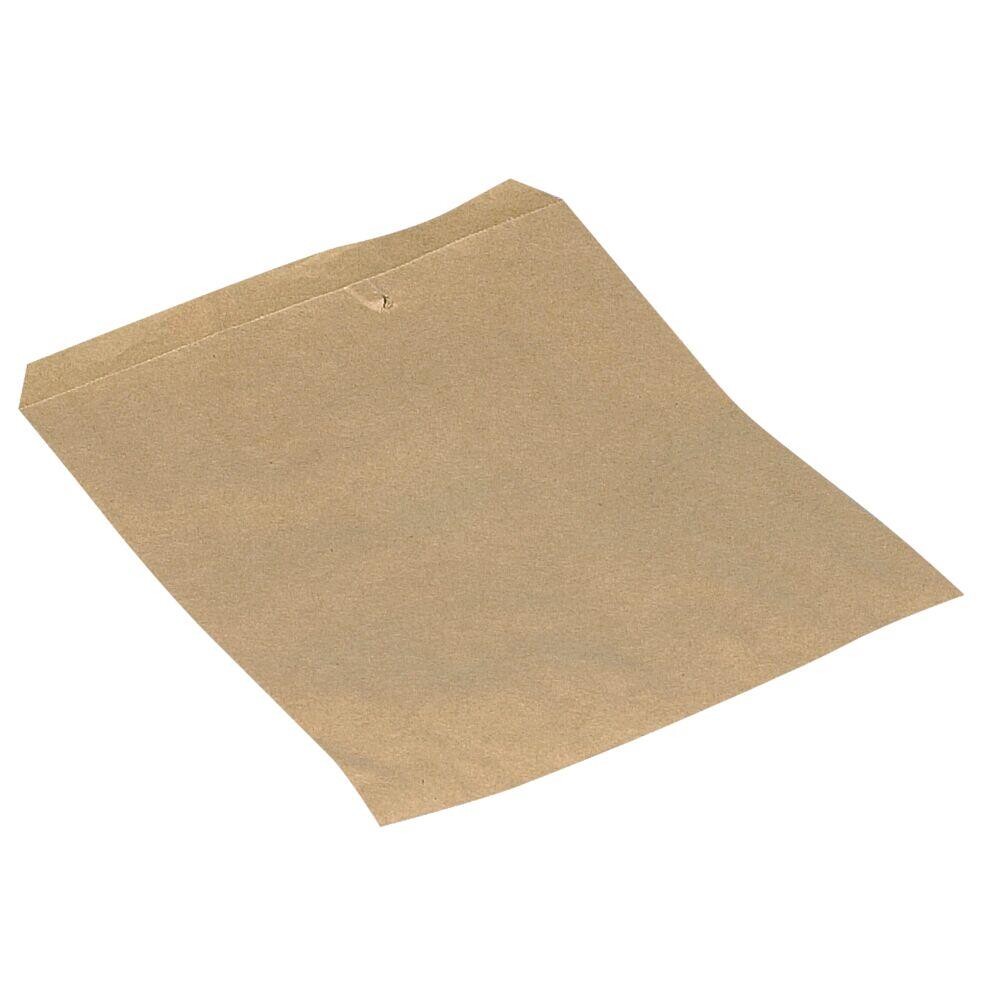 Frugt pose 22x18cm 50 g m2 brun papir på snor - 1000 stk