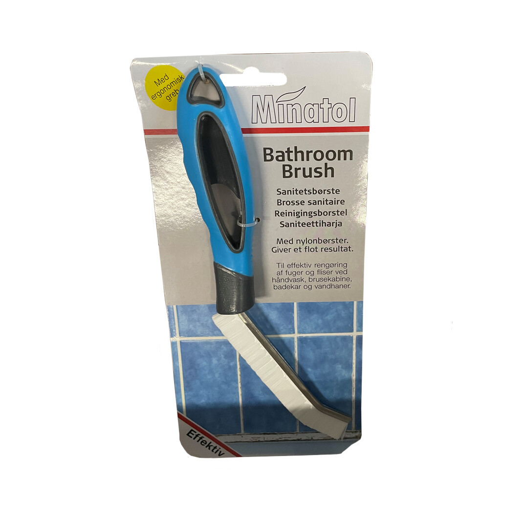 Sanitetsbørste 240mm blå - 10 stk