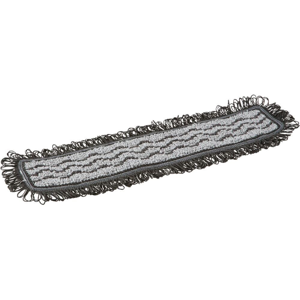 Fugtmoppe - Vikan Damp 42 grå mørk 40 cm med velcro, 5 stk
