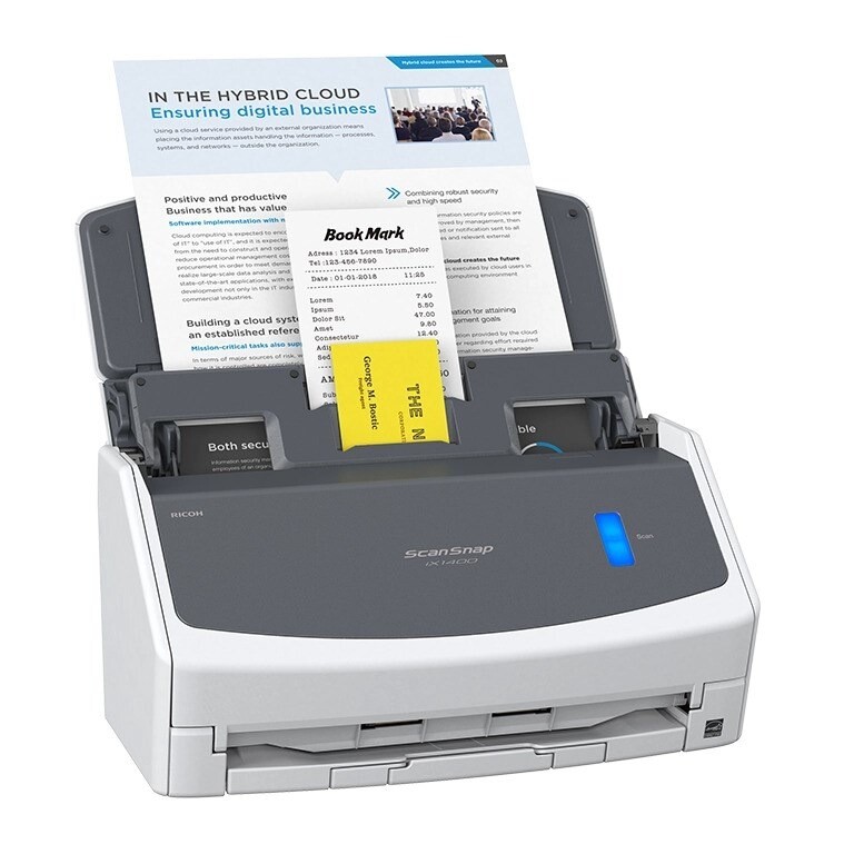 Scanner, Fujitsu Ricoh ScanSnap iX1400 scanner