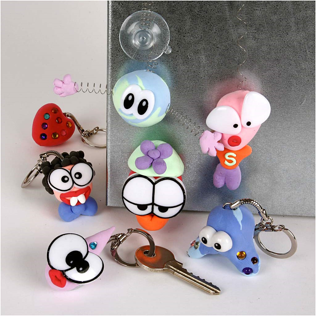 DIy kit Funny Friends large - 1 sæt