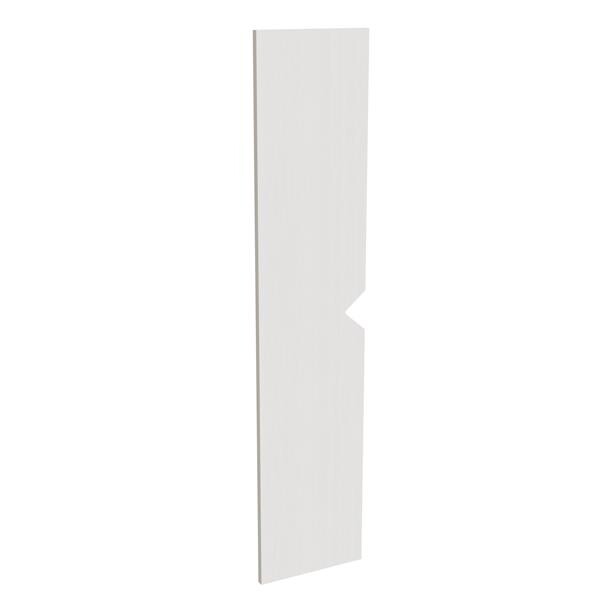 Garderobeindretning Eira Light, stor låge, hvidpigmenteret krydsfinér, rumbredde 250 mm