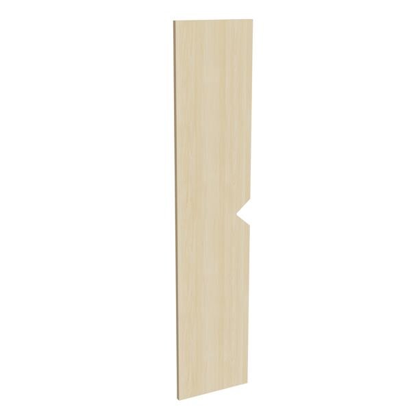 Garderobeindretning Eira Light, stor låge, naturfarvet krydsfinér, rumbredde 250 mm