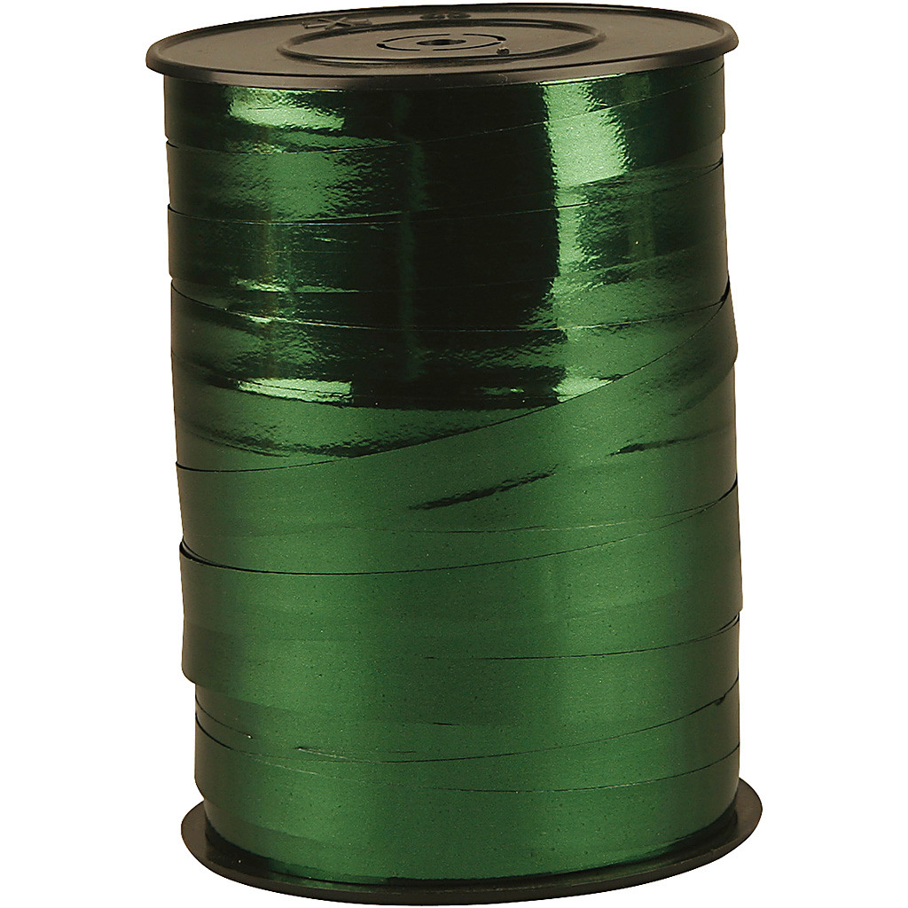 Gavebånd bredde 10 mm metal grøn | 250 meter