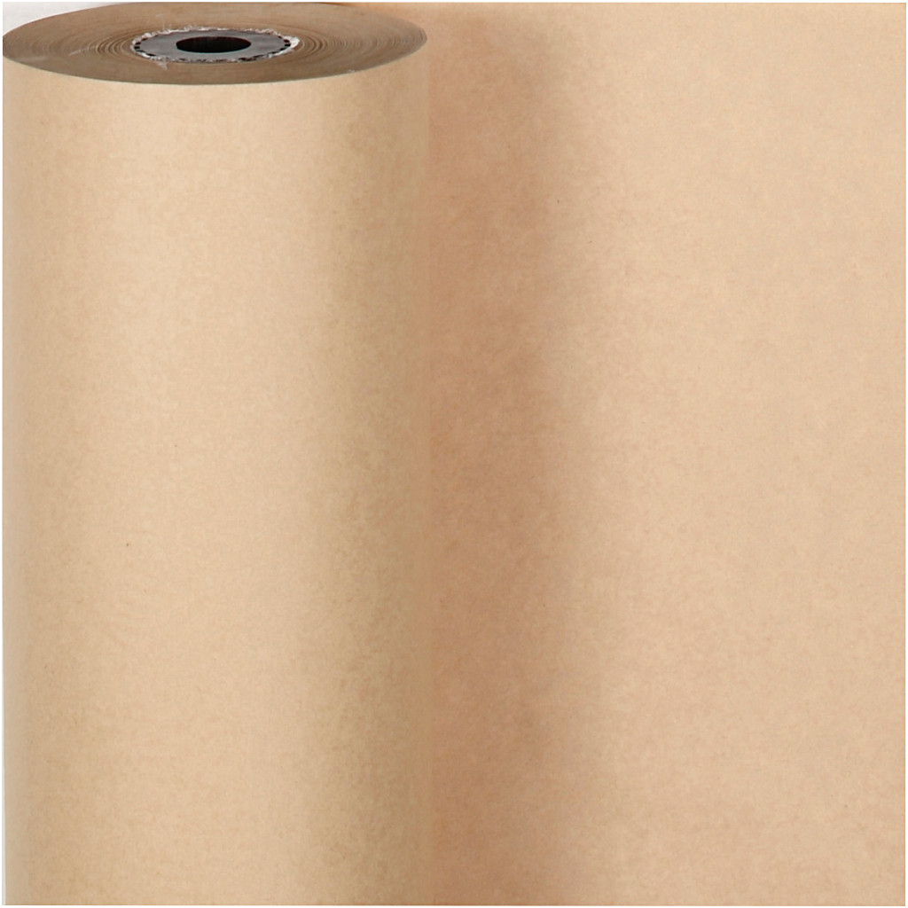 Gavepapir 50 cm 60 g natur | 100 meter
