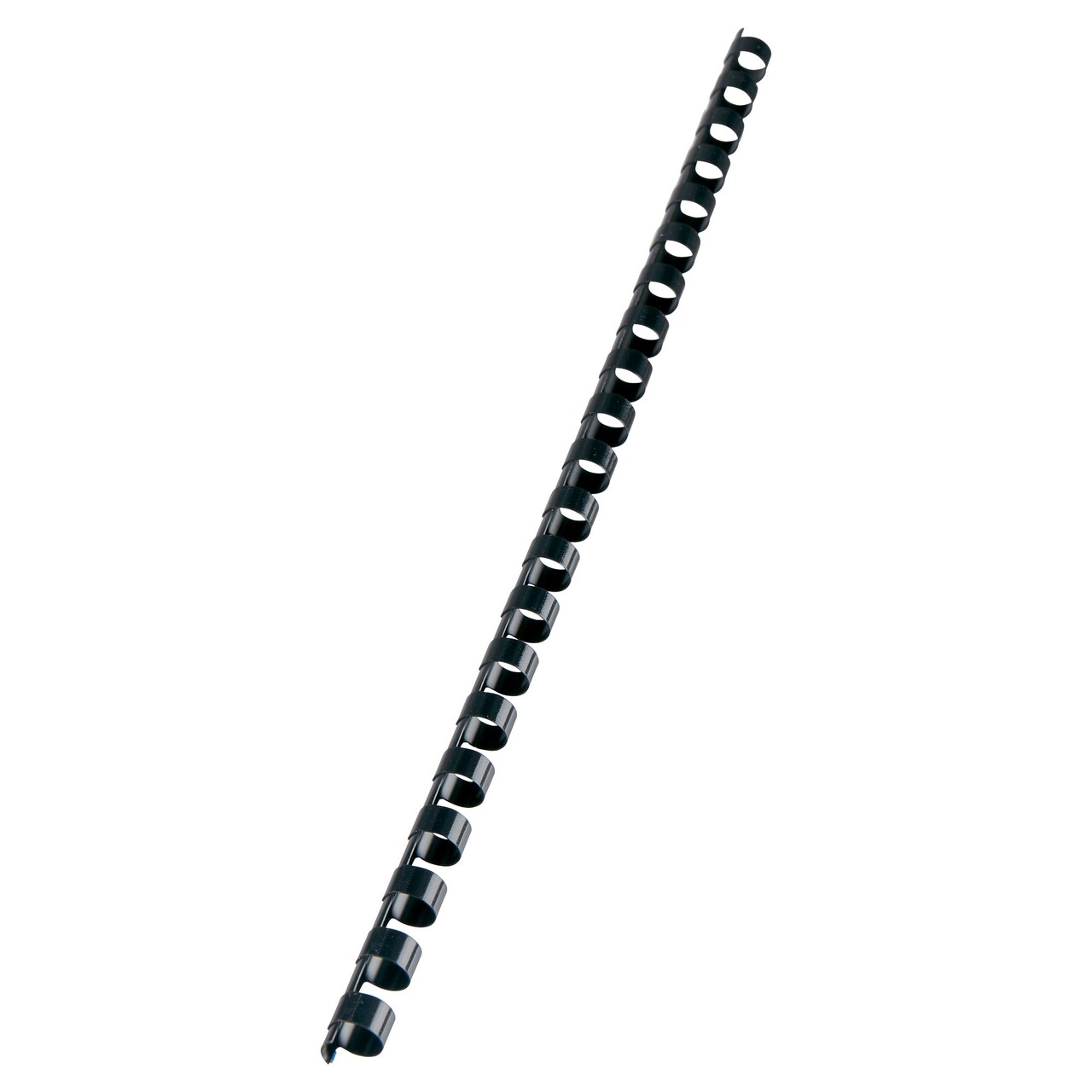 GBC Spiralringe plastik 10mm A4 21R sort (100)