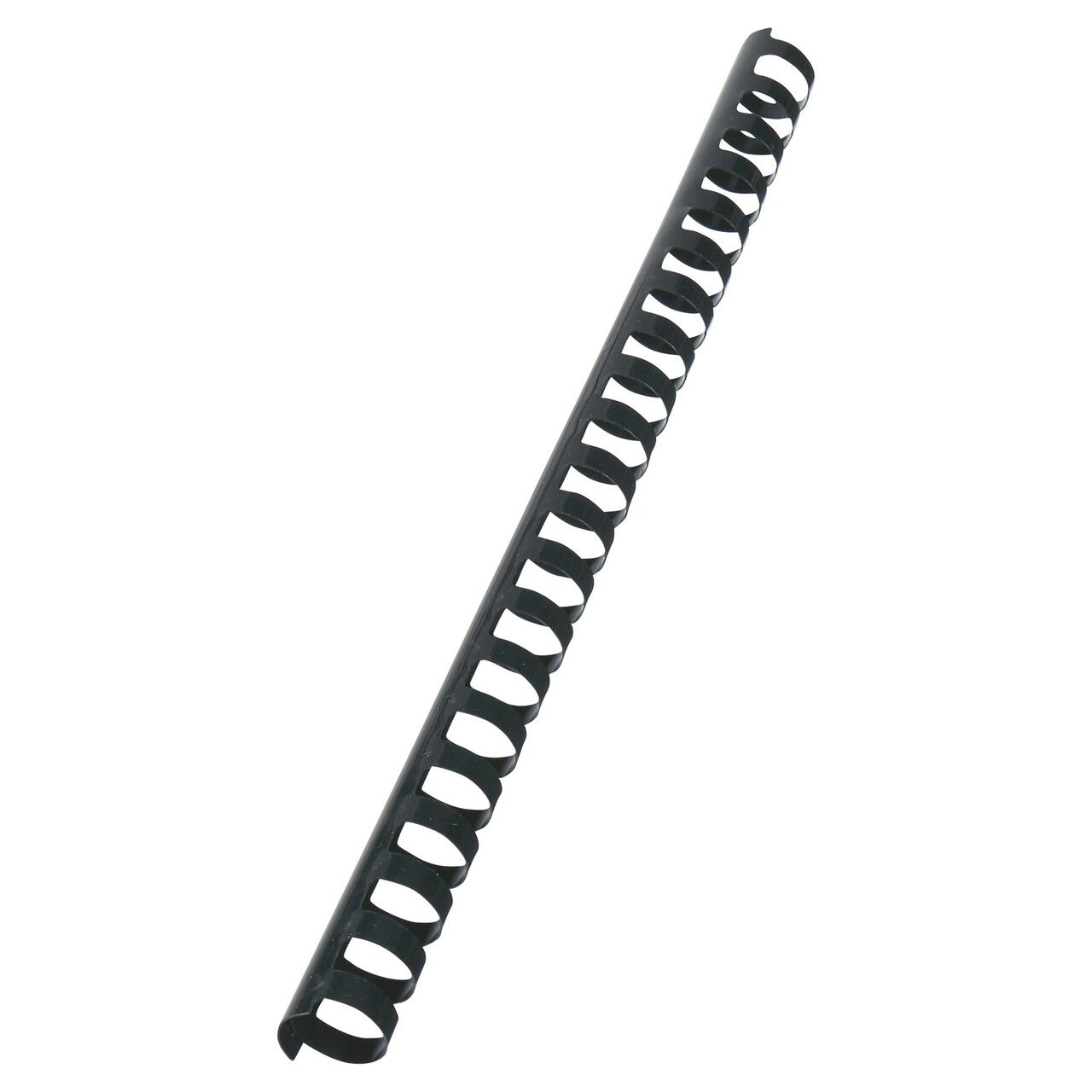 GBC Spiralringe plastik 19mm A4 21R sort (100)