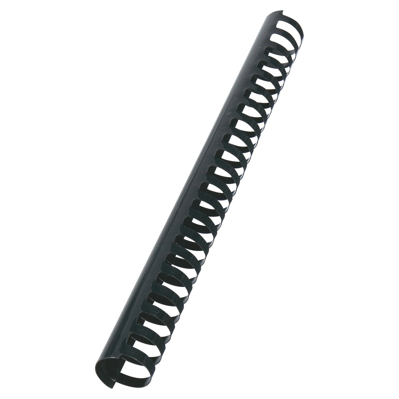 GBC Spiralringe plastik 28mm A4 21 R sort (50)