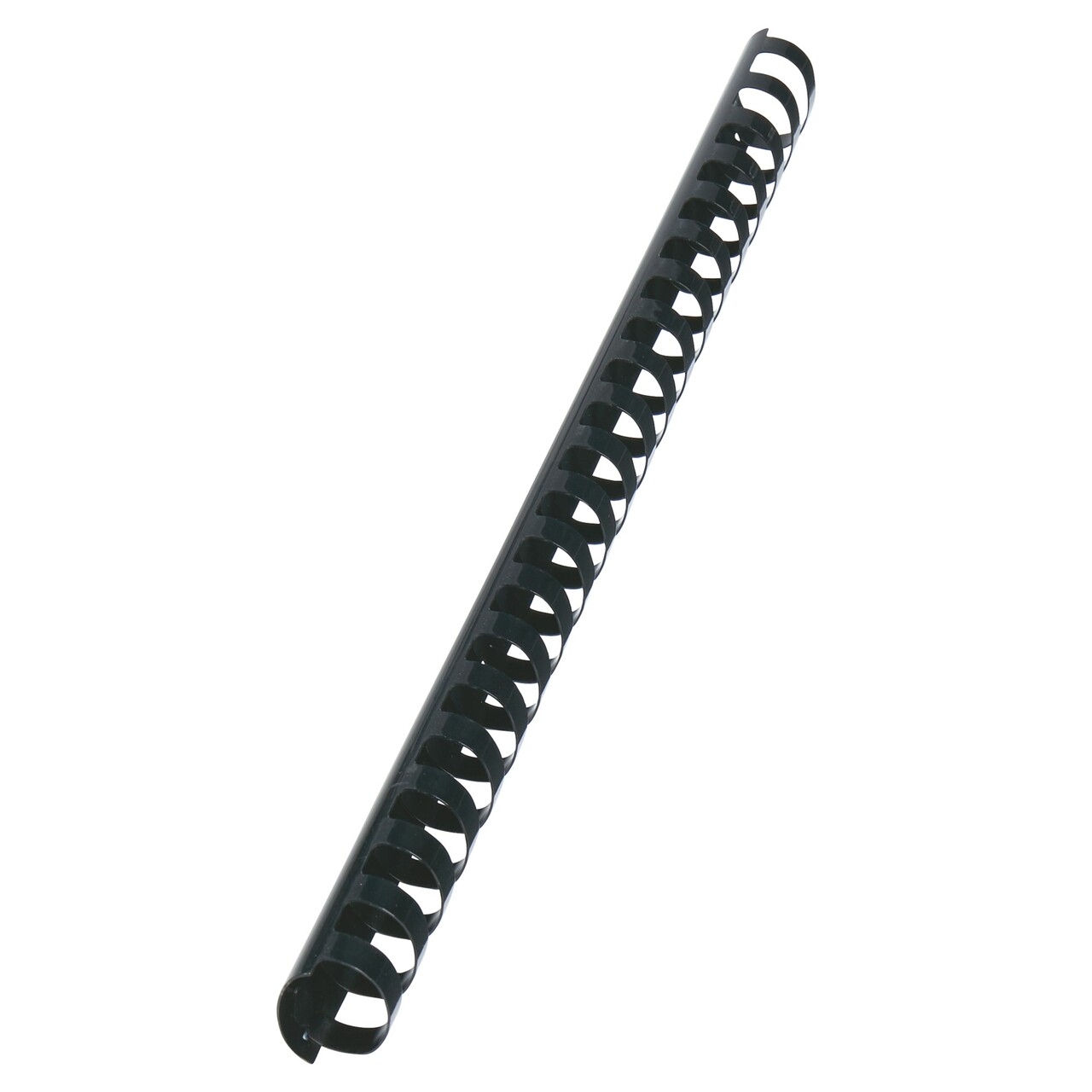 Spiralryg GBC plastik 32mm 21 ringe sort (50)