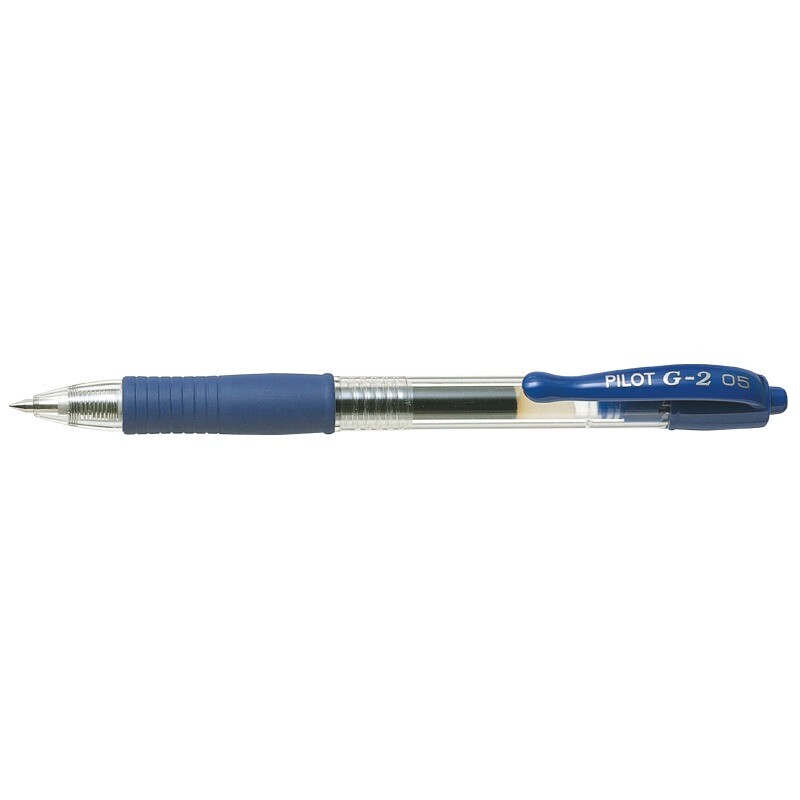 Gelpen Pilot G2 ink roller Fine Blå vaulepack - 20 stk