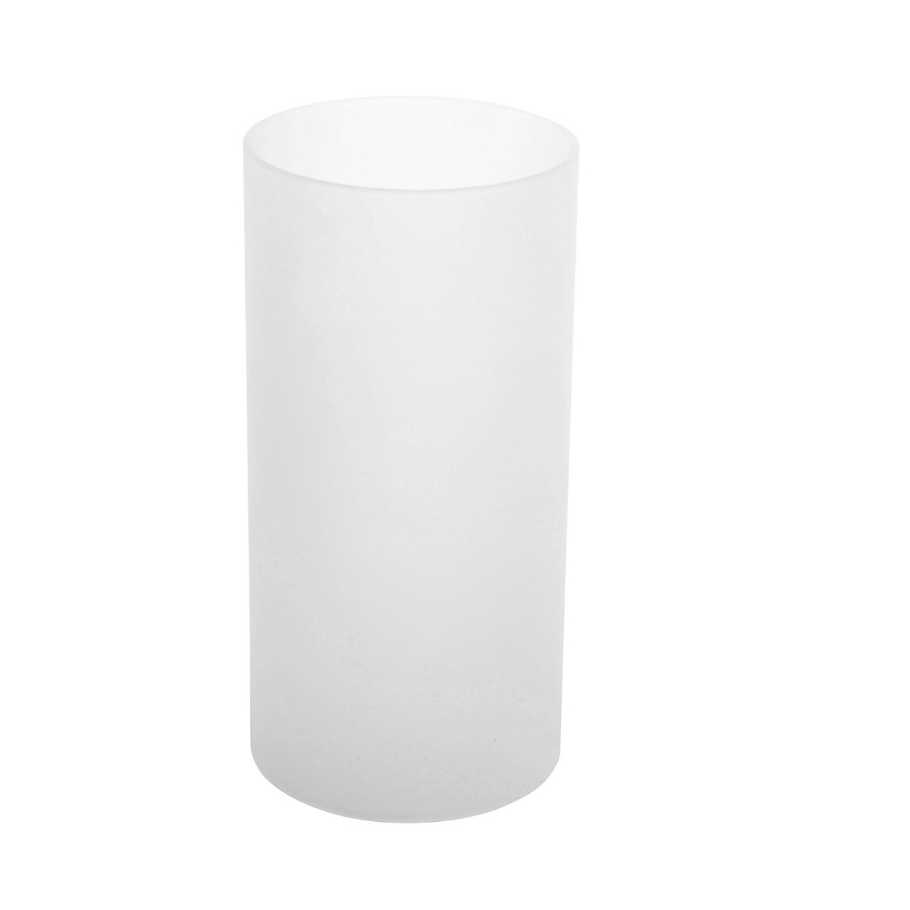 Glas til olielampe - Basic Frosted klar - 6 stk