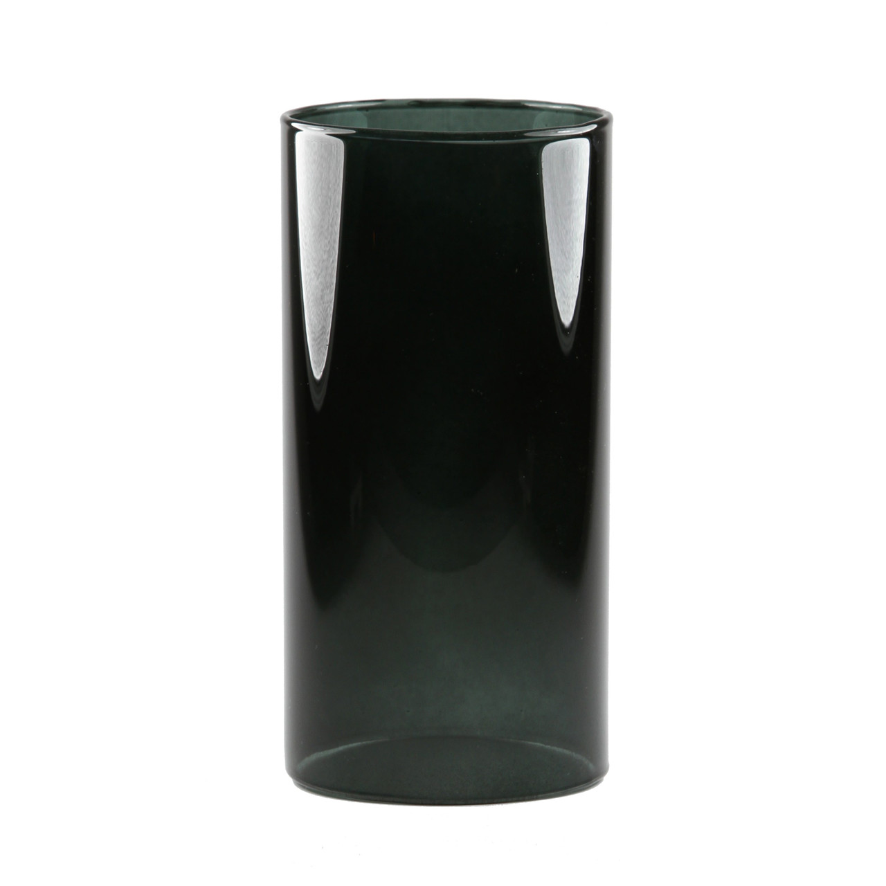 Glas til olielampe - Basic sort - 6 stk