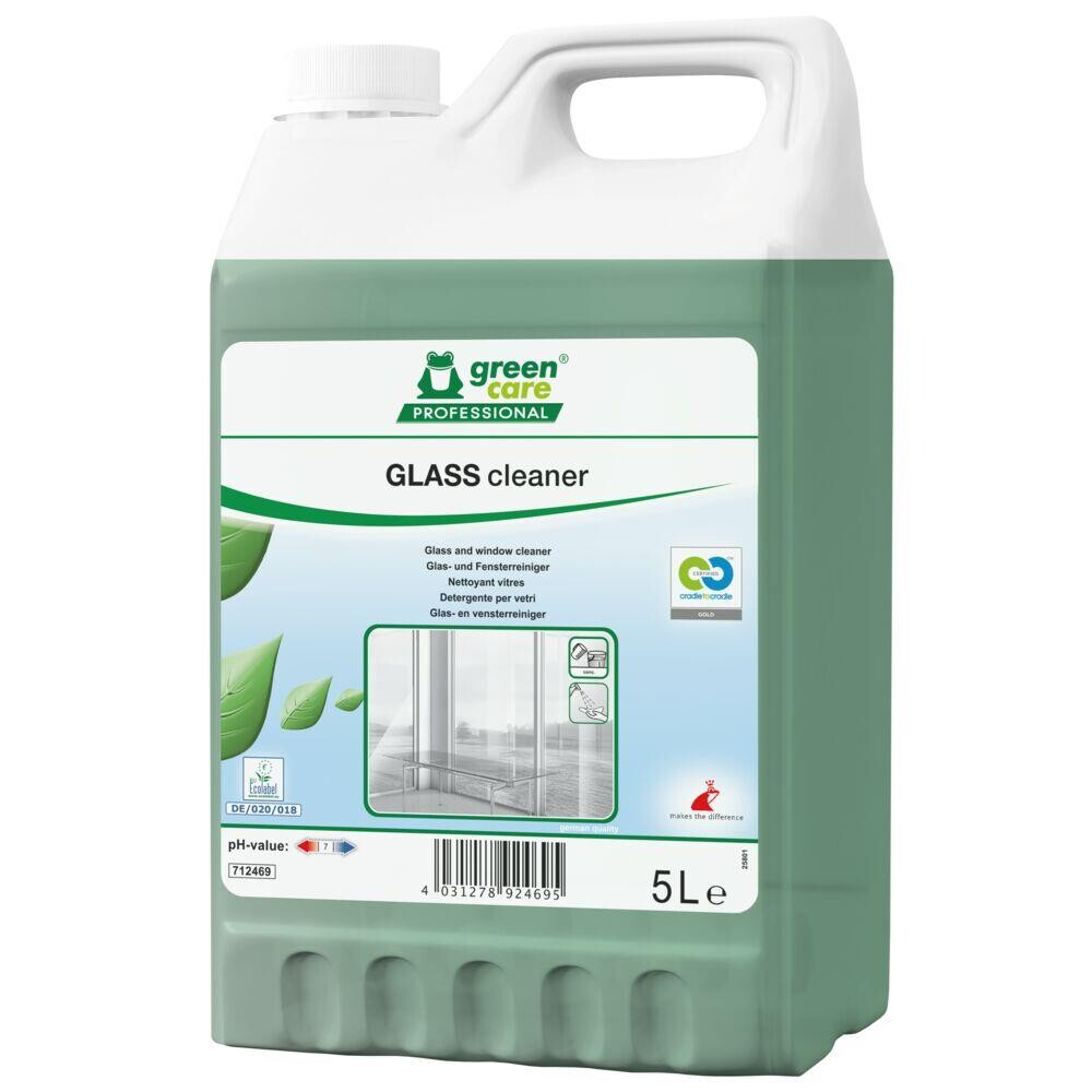 Glasrens - Green Care Professional GLASS Cleaner - Med farve og parfume - 5 l - 2 stk
