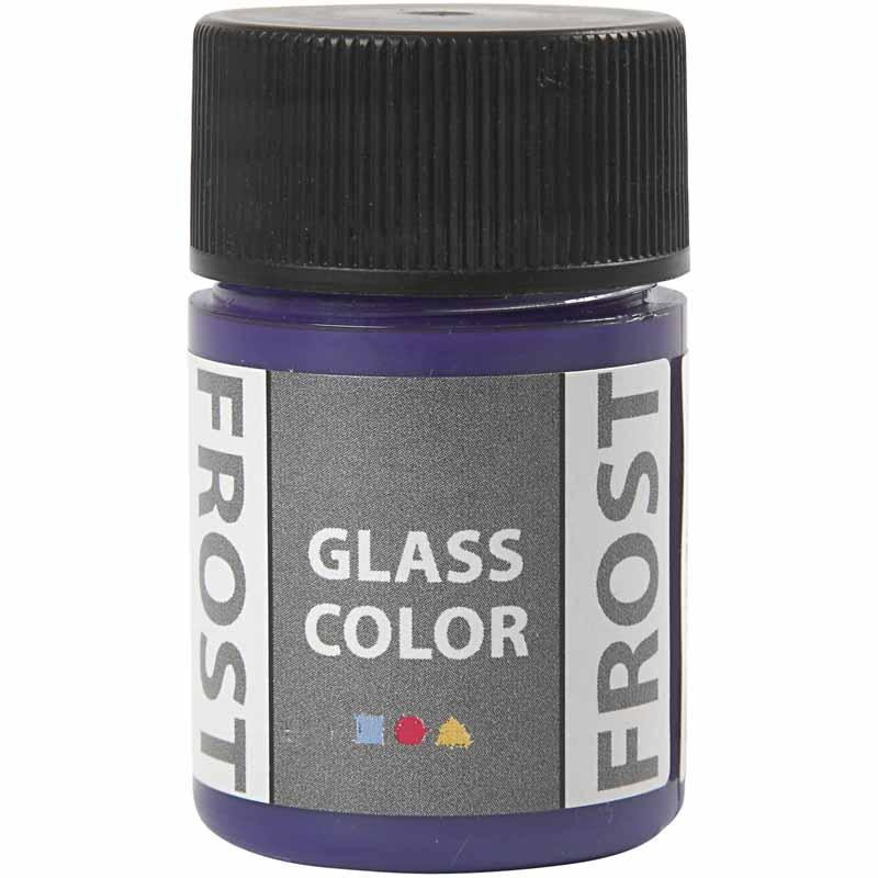 Porcelænsmaling | Glasmaling Glass Color Frost, violet, 35ml