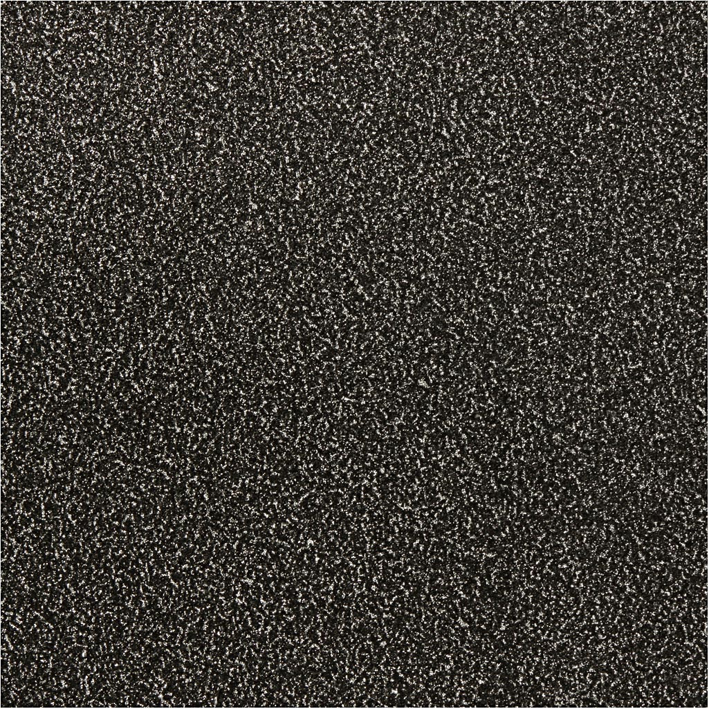 Glitterfilm sort Vivi Gade Paris Bredde 35 cm Tykkelse 110 my | 2 meter