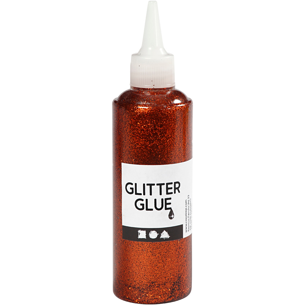 Glitterlim - orange 118ml