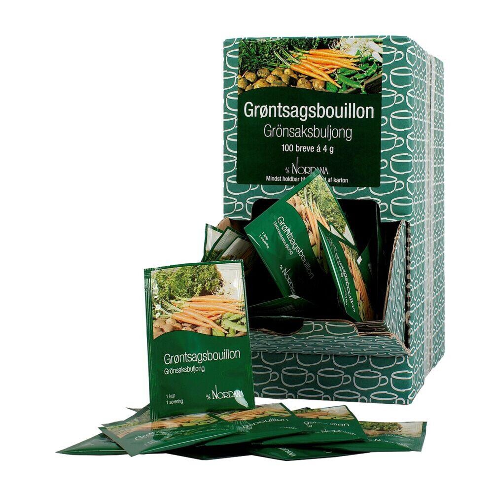 Grøntsagssuppe - portionsbreve - Nordana - 100 stk