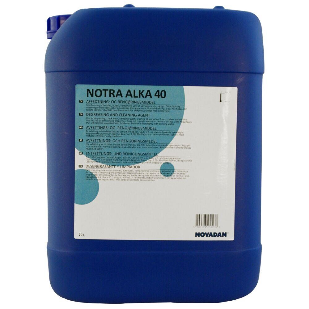 Grundrengøring - Novadan Notra Alka 40 - 20 L