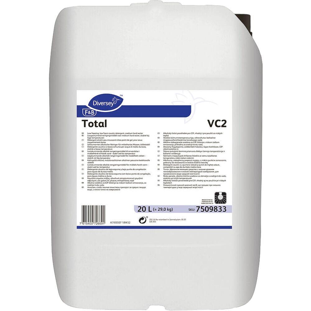 Grundrens - Diversey Total VC20 - 20 L - CIP - Uden farve og parfume