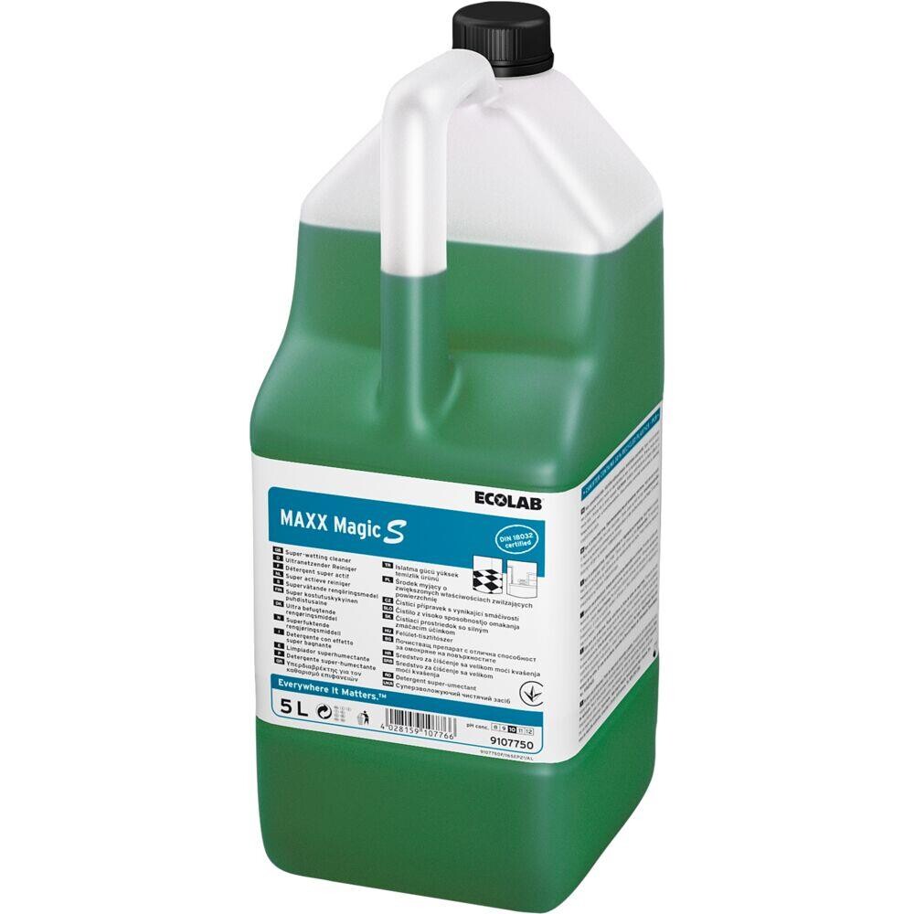 Grundrens - Ecolab MAXX Magic S - Med farve og parfume - 5 L - 2 stk
