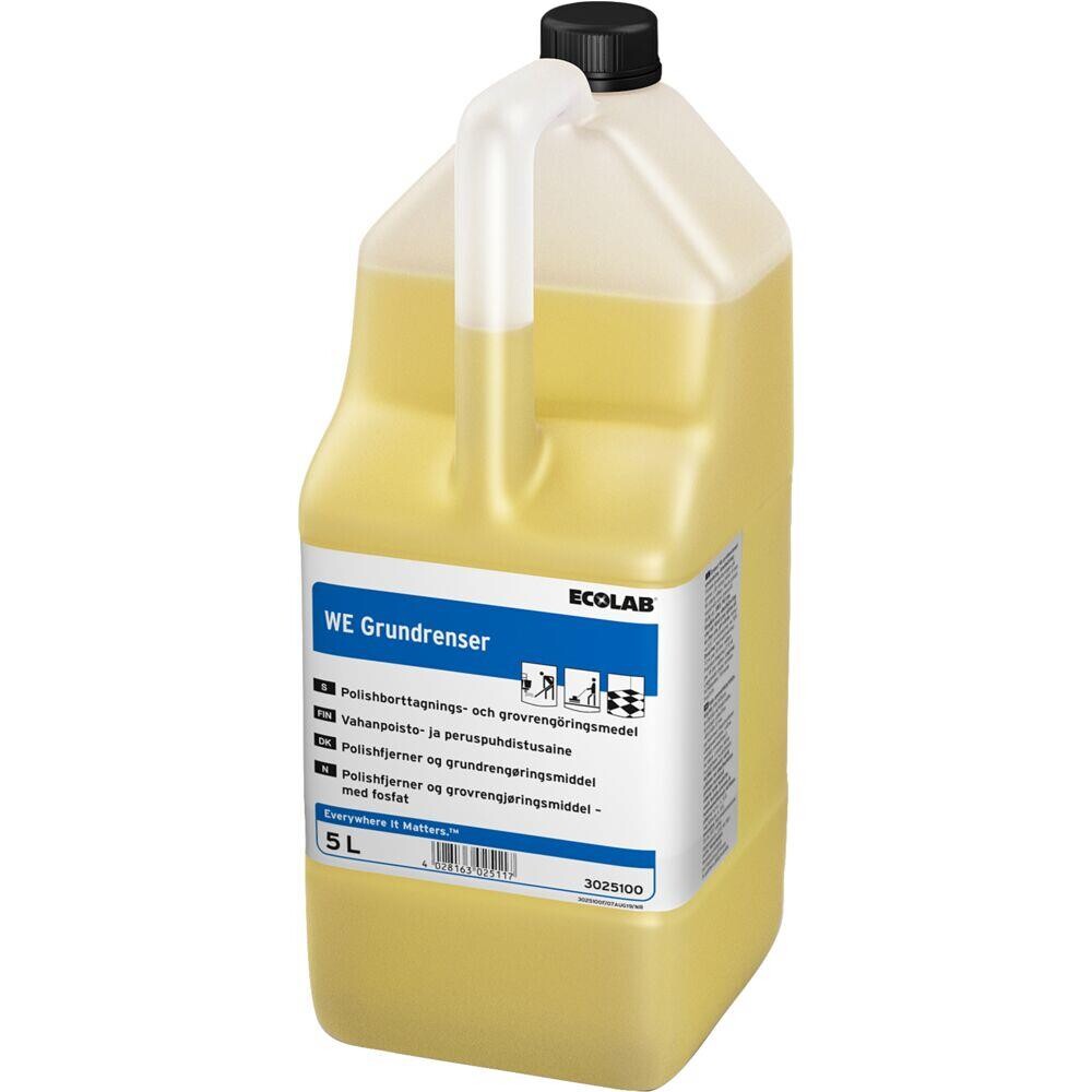 Grundrens - Ecolab WE Grundrenser - 5 L - Med farve og parfume - 2 stk