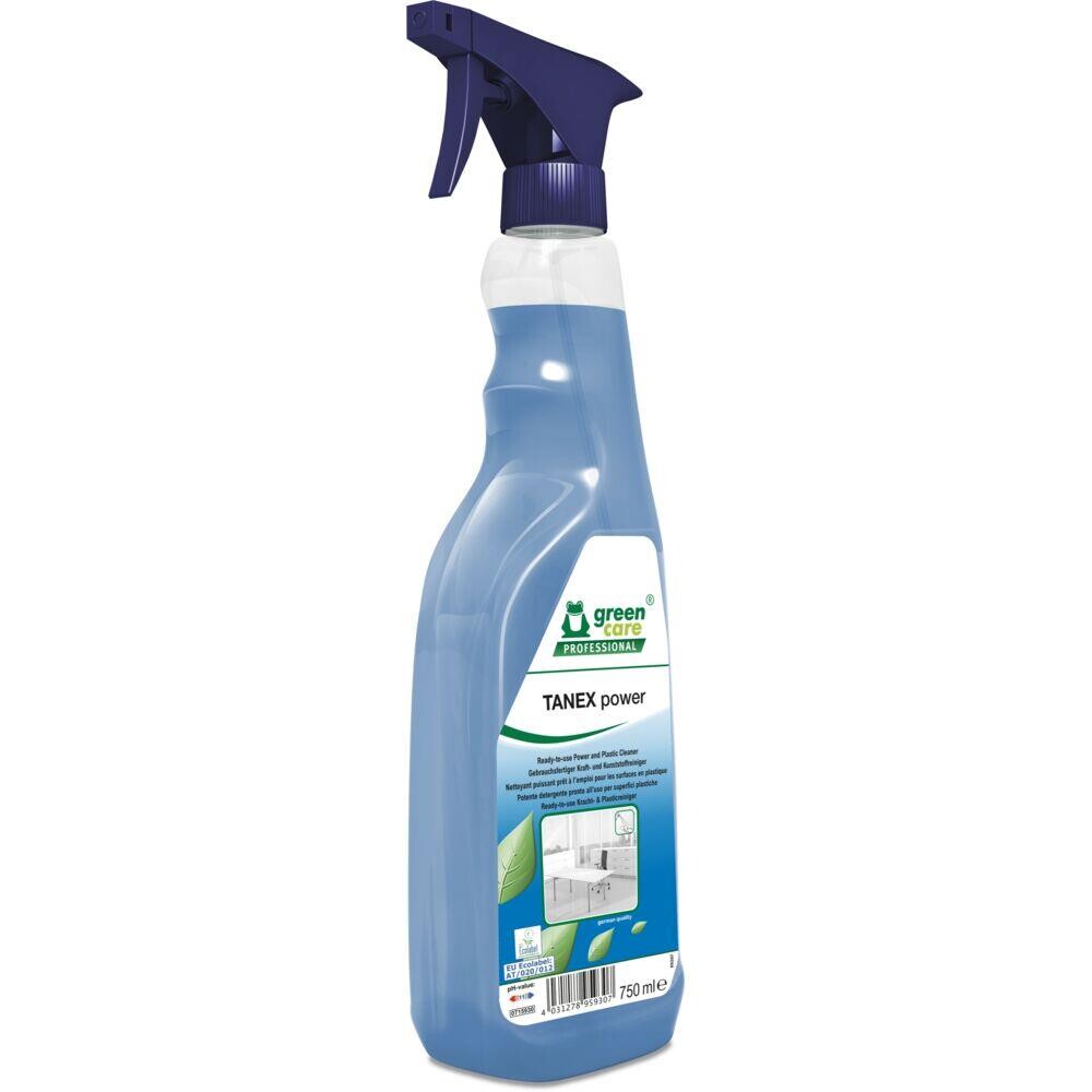 Grundrens - Green Care Professional TANEX power - 750 ml - Klar-til-brug - Med farve og parfume - 10 stk