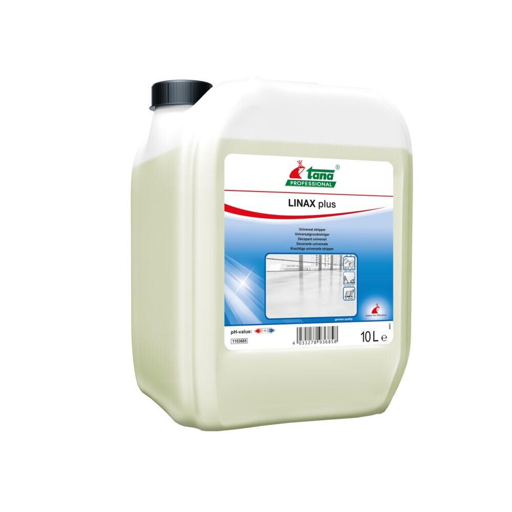 Grundrens - Tana Professional LINAX Plus - Uden farve og parfume - 10 L