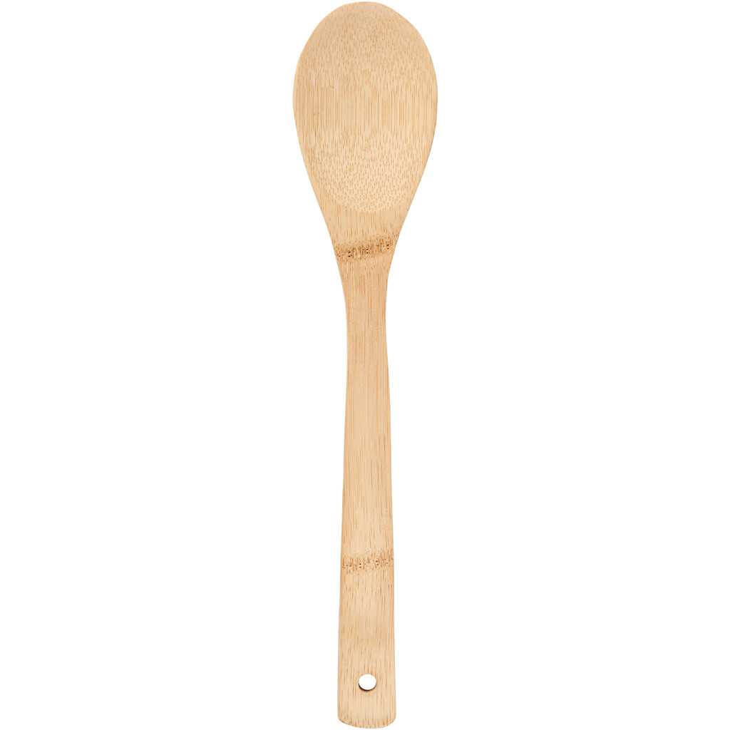 Grydeske, L: 30 cm, B: 6 cm, bambus, 1stk., tykkelse 0,8 cm