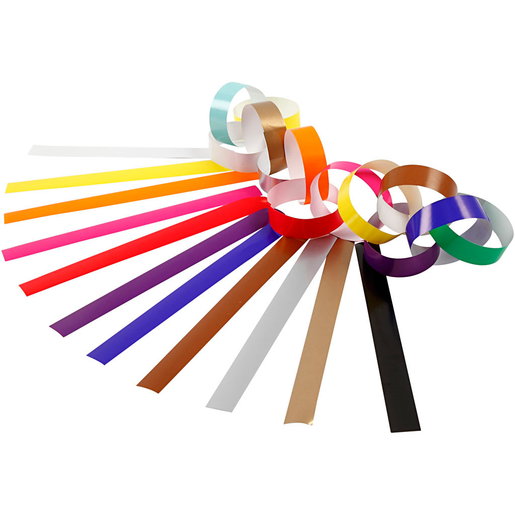 Juleguirlande - 16 cm x 15 mm - Assorterede farver - 2400 stk