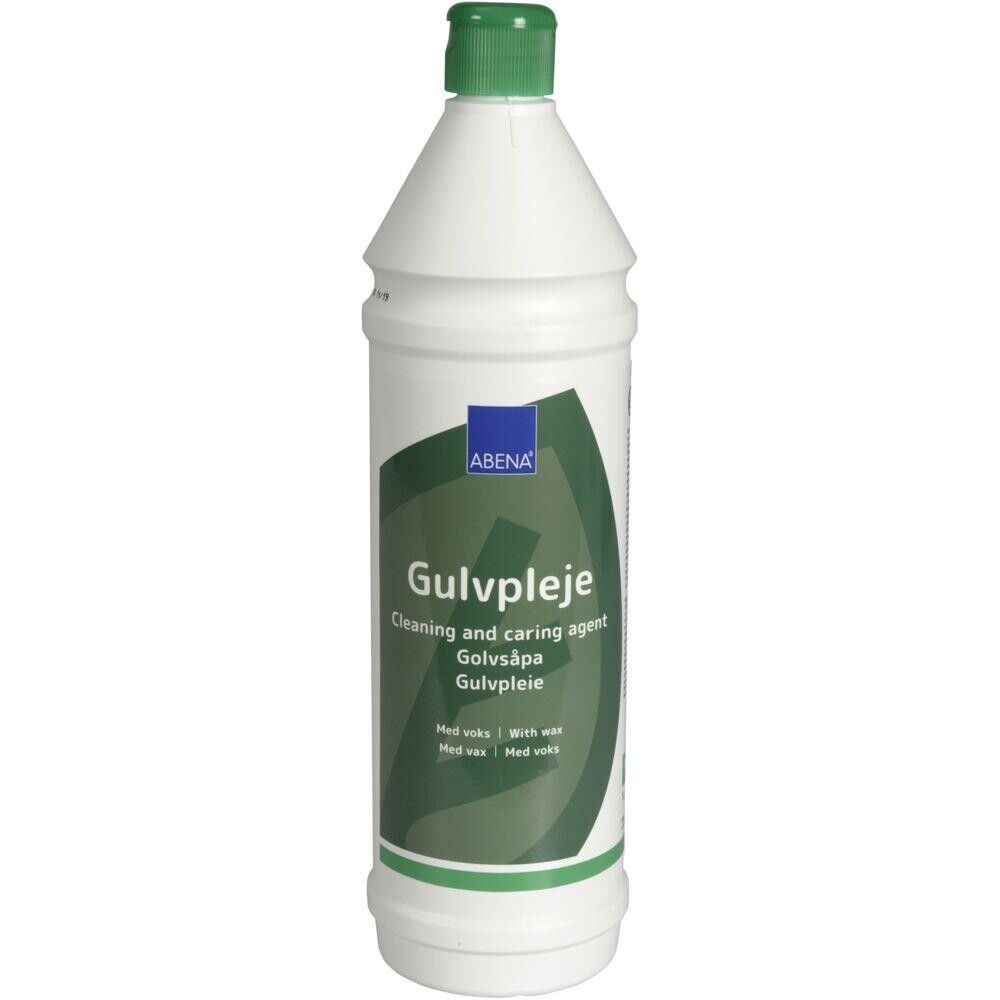 Gulvpleje - ABENA - Med voks, uden farve og parfume - 1 L - 6 stk