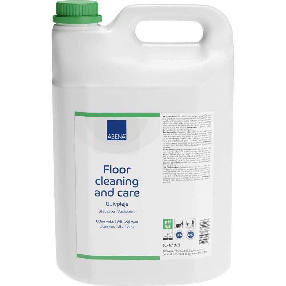 Gulvpleje - ABENA - Uden voks, farve og parfume - 5 l - 2 stk