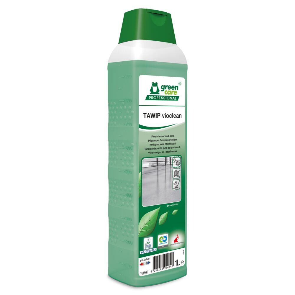 Gulvpleje - Green Care Professional TAWIP Vioclean - Uden voks, med farve og parfume - 1 l - 10 stk