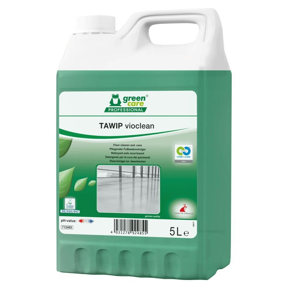Gulvpleje - Green Care Professional TAWIP Vioclean - Uden voks, med farve og parfume - 5 l - 2 stk