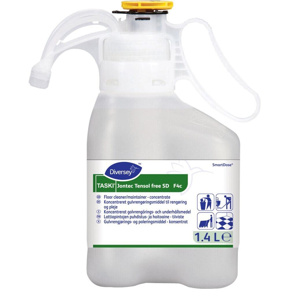 Gulvrengøring - Taski Jontec Tensol free - SmartDose uden farve parfume og voks - 1,4 L